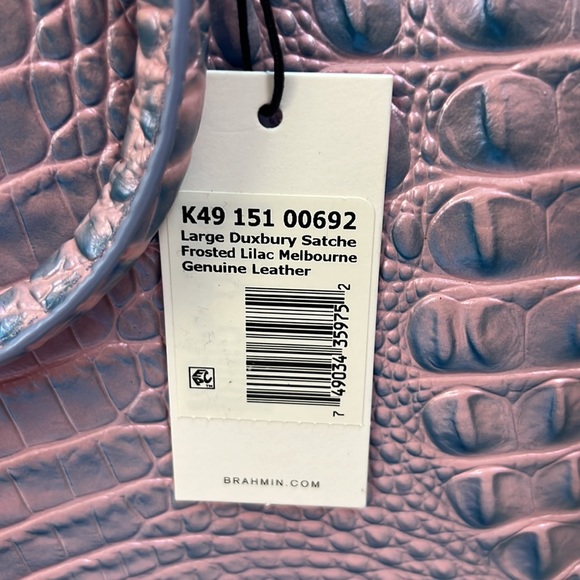 NWT Brahmin Large Duxbury Satchel & Wallet Set - Picture 4 of 6